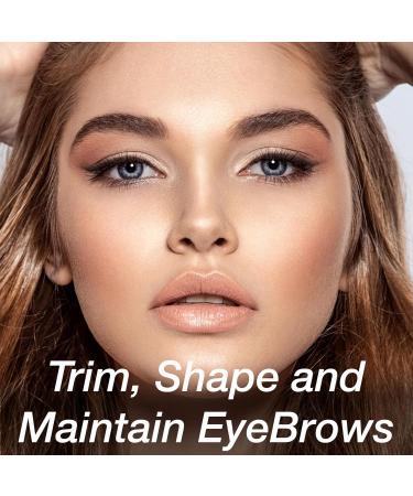 Forever 21 Eyebrow Kit - 3pc Precision Shaping Razor Set | Black Eyebrow Trimmer & Grooming Scissors for Women - Buy Online on GoSupps.com