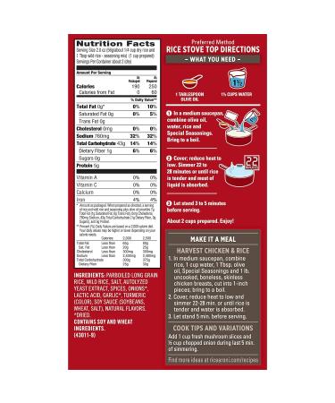 Rice-a-Roni Rustic Recipies Long Grain & Wild Rice Mix 4.2oz - Pack of 12 Boxes - Buy Online on GoSupps.com