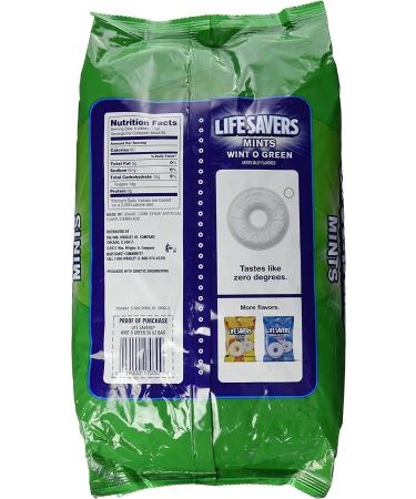 LIFESAVER 21524 Wint-O-Green Hard Candy 50oz Bag - Refreshing Mint Flavor - Buy Online on GoSupps.com