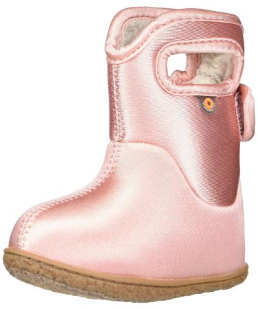 BOGS BABY WELLINGTON BOOTS PLUM FLOWER STRIPE 71565 SIZE UK 3-8 7 UK Child Pink