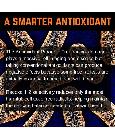 Redoxol H2 Hydrogen Water Tablets - 60 Servings | Antioxidant Boost, Energy, Inflammation & Stress Relief | Fast Dissolve, High Concentration for Hydrogen Rich Water Anywhere - Buy Online on GoSupps.com