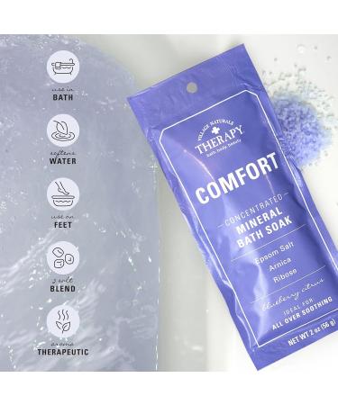 Village Naturals Therapy Rosemary Citrus Mineral Bath Soak 2 Oz Pack of 12 - Buy Online on GoSupps.com