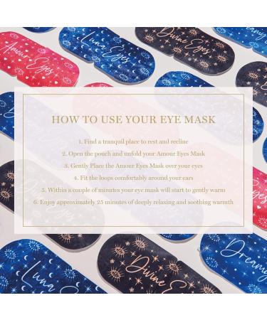 5 Amour Eyes Self-Heating Eye Masks Box of 5 Heated Eye Mask Reviving Rose Scent Soothing Sleep Mask - Buy Online on GoSupps.com