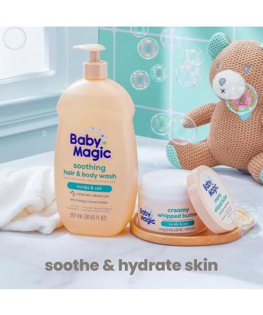 Buy Baby Magic Soothing Hair & Body Wash - Vanilla & Oat 30 Fl Oz - Gentle Skin Cleaning for Babies - International Shipping Available - Buy Online on GoSupps.com