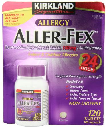 Kirkland Signature Aller-Fex 180mg 120 tabs