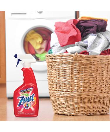 Zout Triple Enzyme Laundry Stain Remover Spray - 22 oz (Pack of 6) | Effective Stain Treatment for All Fabrics | International Shipping Available - Buy Online on GoSupps.com