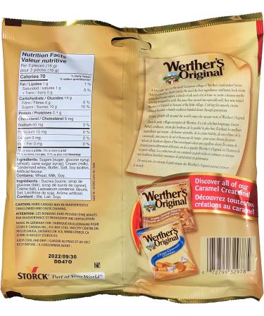Werthers Original Caramel Hard Candies 245 g - Buy Online on GoSupps.com
