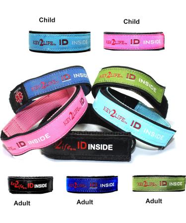 Waterproof EMR Sport Bracelet by Key 2 Life - Light Blue Fitness Tracker for International Shipping - Buy Online on GoSupps.com