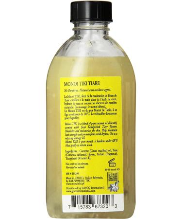 Monoi Tiki Tahiti Tiare Coconut Oil - 4 oz - Buy Online on GoSupps.com