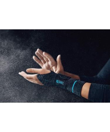 Ossur Formfit Pro Wrist Brace (Blue) - XL Left for Chronic Wrist Pain Relief Overuse Injuries & Rheumatic Arthritis - 3D MotionTech Knit Compression Breathable Fabric - Buy Online on GoSupps.com
