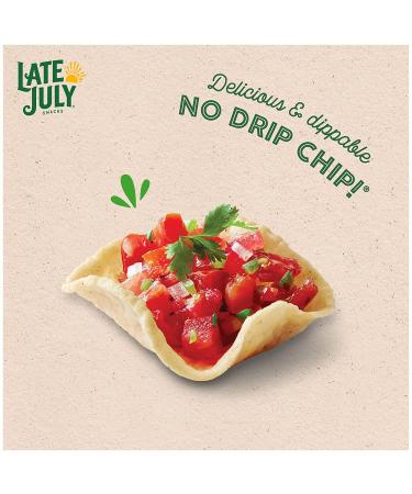 Late July Organic White Corn Tortilla Chips Dippers - 7.4 oz Bag - Buy Online on GoSupps.com