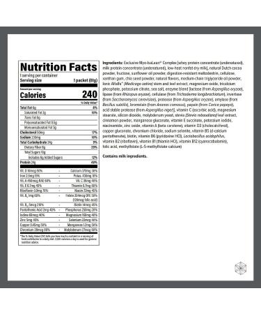 Isagenix IsaLean Shake - Superfood Meal Replacement for Healthy Weight & Lean Muscle Growth - 854g - 14 Meals (Creamy Dutch Chocolate) - Buy Online on GoSupps.com