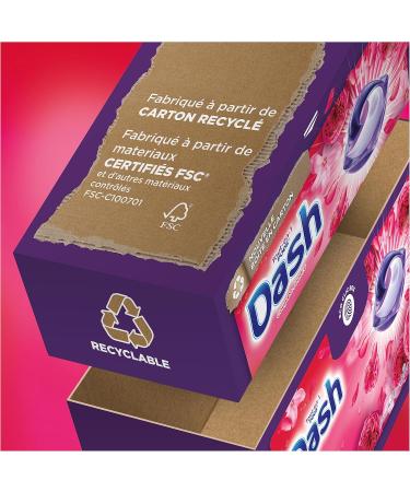 Dash All-in-1 PODS Laundry Detergent Capsules 4x30 Washes Jasmine and May Rose Freshness Sparkling Clean Made in Fra - Buy Online on GoSupps.com
