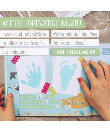 Twivee Baby Album - My First Year Memory Book for Girls & Boys | Durable Baby Diary & Keepsake Album - Buy Online on GoSupps.com