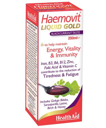 Health Aid Haemovit Liquid Gold tonic 200ml Liquid