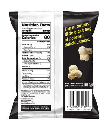Smartfood Popcorn White Cheddar 0.625oz Bags (10 Pack) - Delicious Snack Option - Buy Online on GoSupps.com