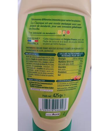  Lesieur Classic Mayonnaise - 15 oz - Buy Online on GoSupps.com