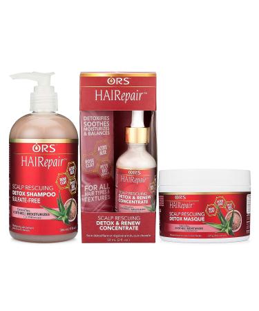 HAIRepair Scalp Rescuing Detox Masque 8oz - Nourishing Hair Treatment - Buy Online on GoSupps.com