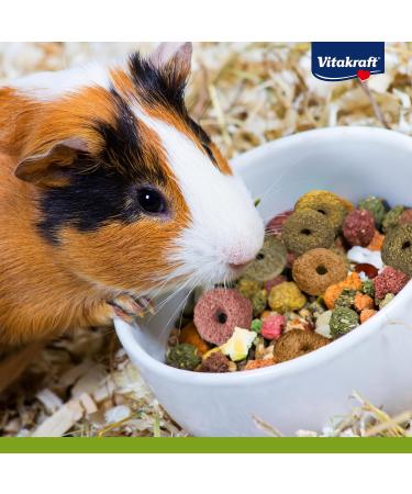Vita Power Roller Crispy Rings for Rodents - Calcium Arm & Lucerne Snack (7x500g) | No Sugar & Grain | International Shipping - Buy Online on GoSupps.com