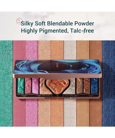 FLORASIS Floral Engraving Phoenix Makeup Palette - Long Lasting Blendable Natural Eyeshadow for Women (03 Soaring Sunlight) - International Shipping Available - Buy Online on GoSupps.com