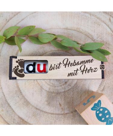 Midwife Gift - 'You are a Midwife with Heart' Chocolate Bar Gift Box | Perfect Thank You for Midwives - Buy Online on GoSupps.com