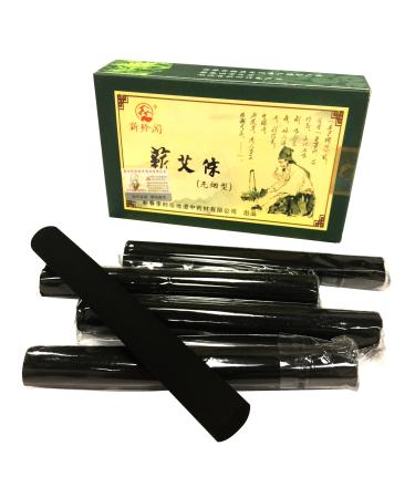 Erencook 10 Pcs Original Pure High Penetration Smokeless Moxibustion Sticks Moxa Stick Artemsia Argyi