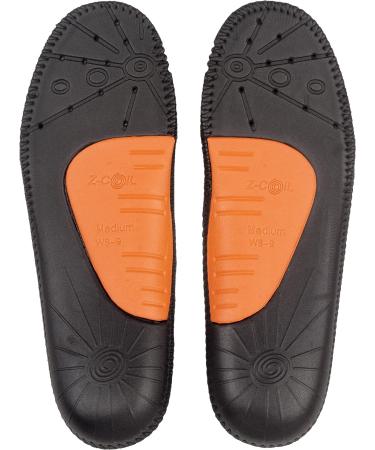 Z-CoiL Men's Z-Fit Black Custom Arch Insole - Size 13 M - Buy Online on GoSupps.com