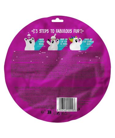 Bear Fruits Magic Moisturising Hair Mask & Unicorn Cap - 20 ml Pack | Shop Internationally - Buy Online on GoSupps.com
