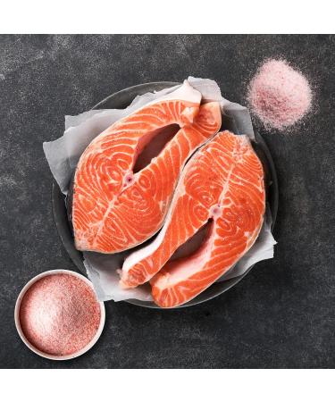 Buy 900g Himalayan Pink Salt - Fine Crystal Bath Salt from Punjab Pakistan - Natural Mineral Rich Salt - Buy Online on GoSupps.com