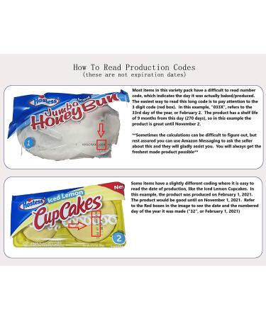 Hostess Variety Pack  Honey Buns Coffee Cake Donettes Cakes and Danish  12 Packs - Buy Online on GoSupps.com