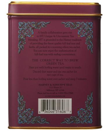 Harney & Sons Chinese Flower Tea Blend - 20 Sachets (1.4 oz) | Premium Loose Leaf Herbal Tea - Buy Online on GoSupps.com
