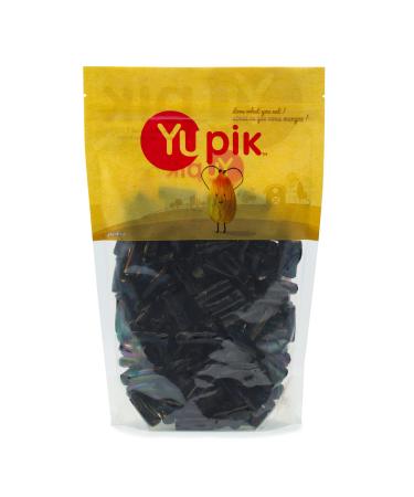 Yupik Finnish Soft Black Licorice Bites 1 kg 6 Count Soft & Chewy Candy Original Sweet Licorice Flavor Fun Treat Delicious Snack Halloween Treats Ideal for Gifting & Holidays 6 kg