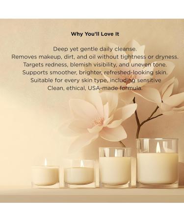 Bargain Beauty Brands Foaming Facial Cleanser with Willow Bark and Licorice Extracts - Vegan Paraben Free 140 ml 5 fl oz - Buy Online on GoSupps.com