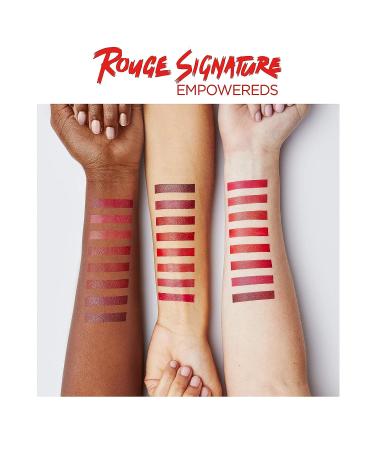 L'Oreal Paris Rouge Signature Matte Lip Stain in Admired - Long-Lasting Lip Color - 1 Count - Buy Online on GoSupps.com