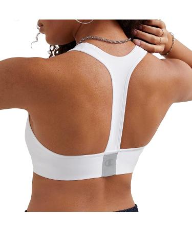 Champion Women's Absolute Racerback Compression Sports Bra - Large White - Buy Online on GoSupps.com