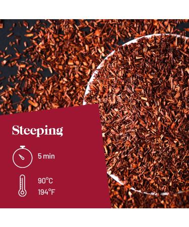 Kusmi Tea Organic Rooibos Almond - Caffeine-Free Herbal Tea Infusion Sweet & Creamy 100g Metal Can - Shop Internationally - Buy Online on GoSupps.com