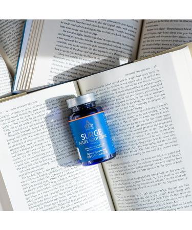 Thrivous Surge - Jitter-Free Caffeine Pills with L-Theanine & Ginseng | 100mg Caffeine 200mg L-Theanine | Natural Nootropic Supplement - 60 Capsules - Buy Online on GoSupps.com