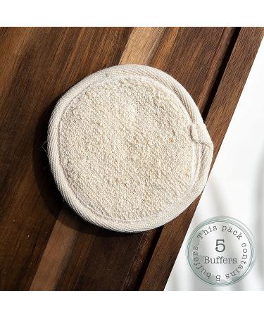 So Eco Gentle Facial Buffers - 5 Pack | Sustainable Skincare Essentials - Buy Online on GoSupps.com