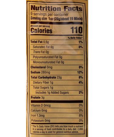 Snyder's Mini Pretzels 9 oz | Crunchy Snack for Any Occasion - Buy Online on GoSupps.com