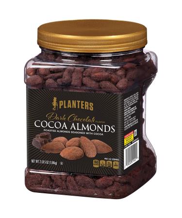 Planters Dark Chocolate Cocoa Almonds - 37oz Canister - Buy Online on GoSupps.com