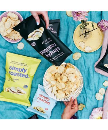 Simply Roasted Duck & Hoisin Flavour Crisps 24 x 21.5g | 50% less fat | 25% less salt | Less than 99 calories | triple roasted crunchy potato crisps (Box of 24 x 21.5g bags) Duck & Hoisin 21.5 g (Pack of 24) - Buy Online on GoSupps.com