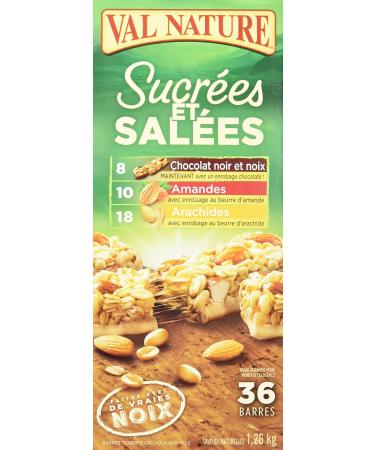 Nature Valley Sweet and Salty Snack - Variety Pack - 36 Bars - Buy Online on GoSupps.com