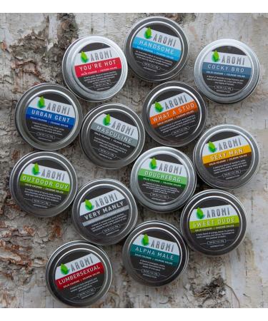 Aromi Solid Cologne | Clean Fresh + Aquatic Fragrance Amber Jasmine Scent Vegan Cruelty-free Travel Funny Men's Gift Alcohol-free Stocking Stuffer (Douchebag) - Buy Online on GoSupps.com