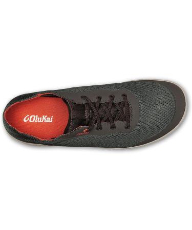 OLUKAI Moku Pae Boat Shoes - Island Salt/Koi | No-Tie Laces, Lightweight Mesh, Comfort Fit | Size 10.5 - Buy Online on GoSupps.com