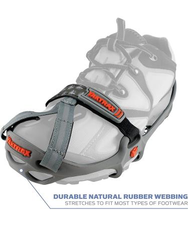 Snow and Ice Running Traction Cleats - Size Medium (W 10.5-12.5/M 9-11) | 1 Pair - Buy Online on GoSupps.com