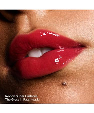 Revlon Super Lustrous Lip Gloss | Non-Sticky Formula | High Shine Finish | 265 Black Cherry | 0.13 Fl Oz (Pack of 1) - Buy Online on GoSupps.com
