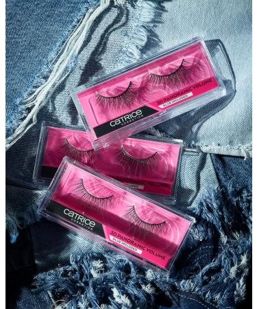 Catrice Lash Couture 3D Panoramic Volume Lashes - Vegan Black Volume-Giving Microplastic-Free 3-Pack (3x1 Pair) | Shop Internationally - Buy Online on GoSupps.com
