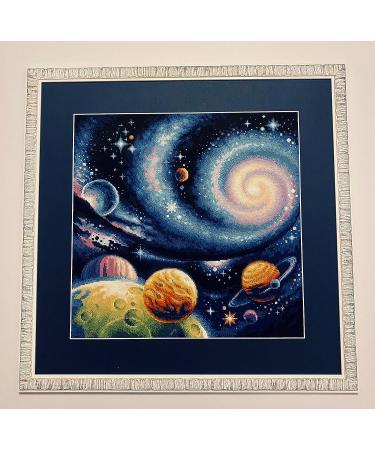 RIOLIS Other Worlds Cross Stitch Kit 15.75x15.75 - 14 Count - Buy Online on GoSupps.com