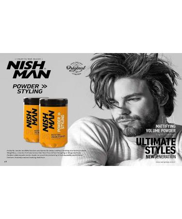 Nishman P5+ Powder Wax Ultra Hold 20gr - Hair Styling Series - Buy Online on GoSupps.com