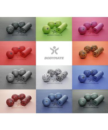 BODYMATE Fascia MINI-SET - Apple Green Mini Roll & Balls for Muscle Relief | L15xD6cm & D8cm Duo Ball | International Shipping - Buy Online on GoSupps.com